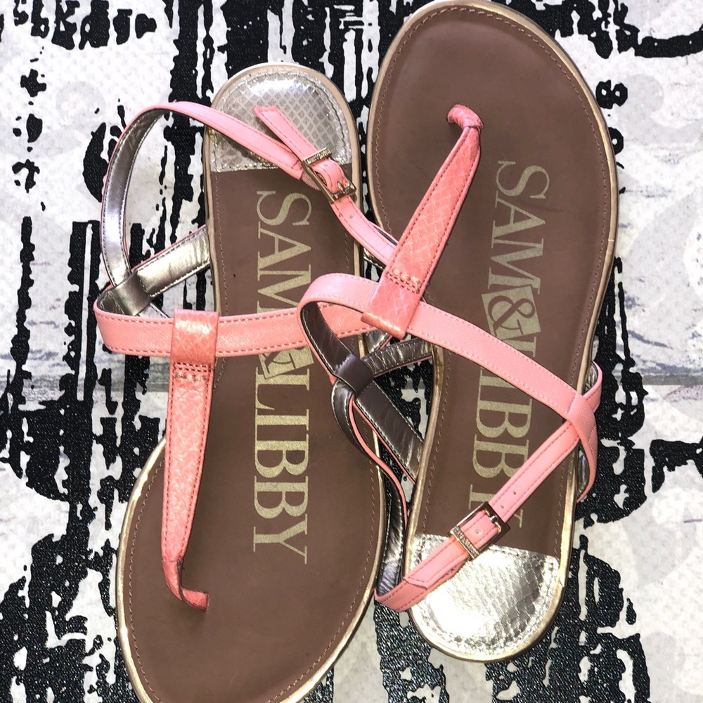 Coral Sandals!